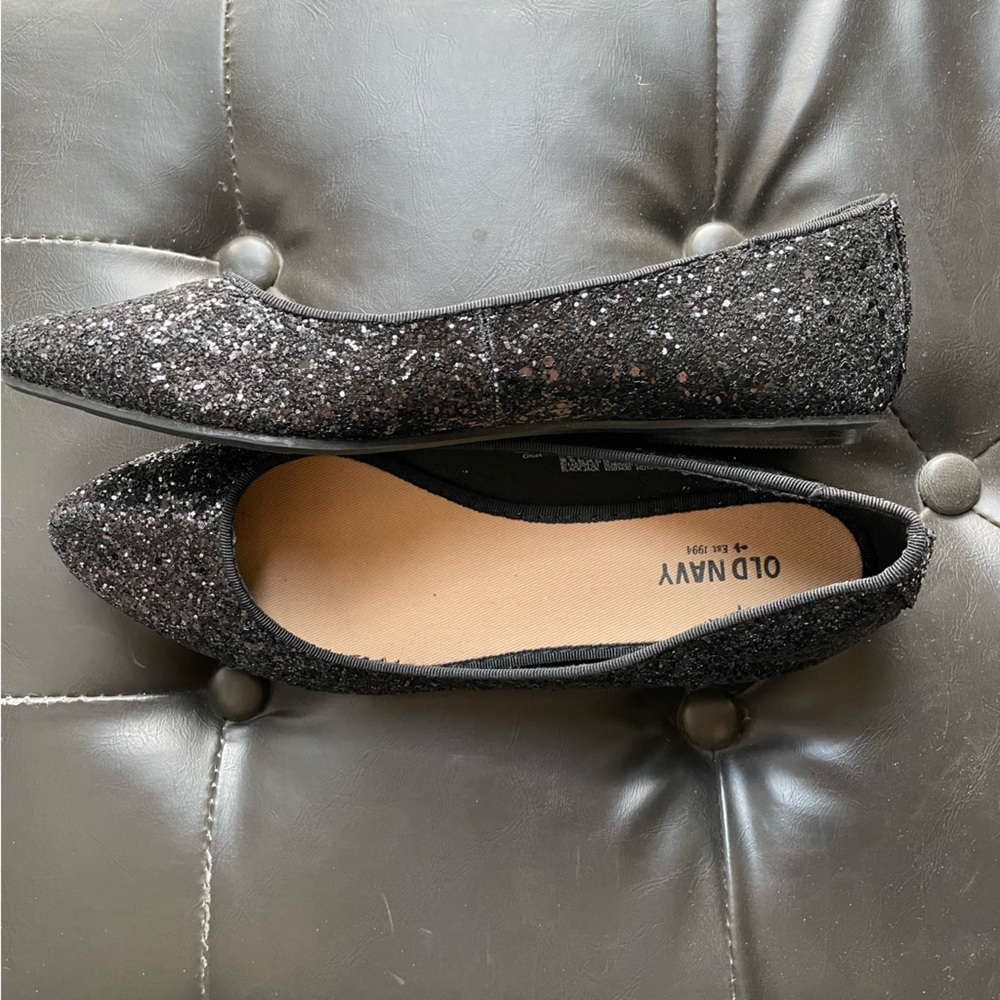 Sparkly flats